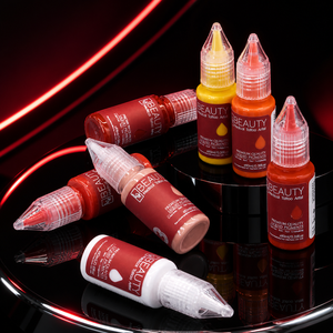 Inchiostro per Tatuaggi LOVBEAUT PMU, Pigmento Semi-Permanente per Labbra per Microblading e Lip Blush da Artisti PMU - Product Image 3