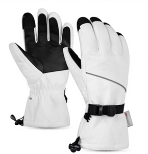<b>Waterproof</b> Windproof Insulated Full Finger Ski <b>Gloves</b> <b>Thermal</b> Warm Snowboarding <b>Gloves</b> Polyester Drawstring Closure Winter - Product Image 3