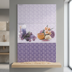 Grey Porcelain Ceramics Kitchen <b>Wall</b> Floor Tiles 300x600mm Glossy Polished Firebrick Classic Interior Designer Tiles - Product Image 2