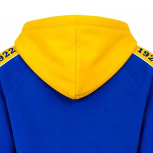 Sweat-shirt à capuche Sigma Gamma Rho Greater Tapered Hoodie SGRho bleu or, vêtements grecs de qualité supérieure, unisexe, pour sororité - Product Image 6