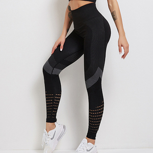 เลกกิ้งออกกำลังกายผู้หญิงเอวยางยืด ผ้าไนลอนยืดได้สี่ทิศทาง พิมพ์ลายเต็มตัว - Product Image 1