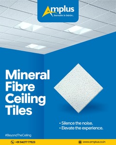 Most Selling Mineral Fibre <b>Ceiling</b> Tiles for Acoustic and Modern Interior <b>Ceiling</b> Solutions Available In Bulk Quantity - Product Image 1