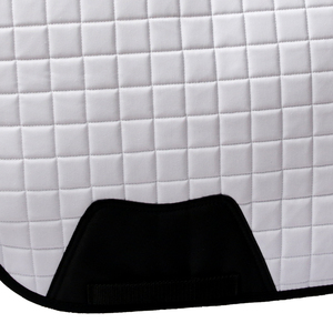 Vente flash : tapis de selle d'équitation en coton personnalisé de qualité supérieure, blanc, pour le dressage et les courses de chevaux - Product Image 4