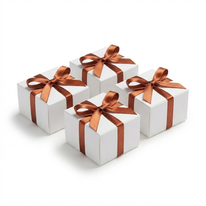 Rust Brown Copper 6mm Single Face Satin <b>Ribbon</b> Wholesale 20 Rolls x 8 Meter Pack for Rustic Weddings Autumn <b>Gifts</b> Fall Table - Product Image 4