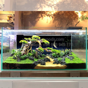 Natural Driftwood Aquarium Decoration for <b>Fish</b> <b>Tank</b> Irregular Shape Durable Ornament Simple Style Made in VietNam - Product Image 6