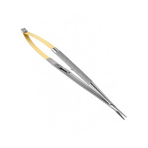 Pinzas Portaagujas Castroviejo de Acero Inoxidable Alemán Profesional al por Mayor, Instrumentos Quirúrgicos Oftálmicos y Dentales - Product Image 4