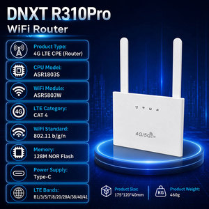 Router WiFi 4G LTE DNXT, Router CPE 4G LTE Cat4 2.4GHz, Router WiFi6 300Mbps, Punto de Acceso, Router LED WAN/LAN, Router 4G LTE para Uso Doméstico - Product Image 2
