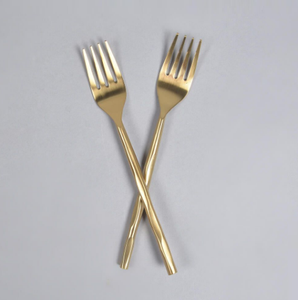 <b>Fork</b> <b>Dessert</b> Fruits Salad for Gift Indian Top Seller Kitchen Wedding Flatware Metallic <b>Fork</b> Spoon - Product Image 1