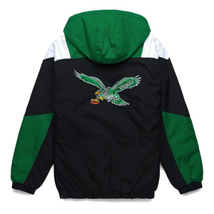AEROSTRIDE INDUSTRIES Winter Canvas Windbreaker <b>Jackets</b> <b>Men</b> Hooded Collar Breathable Eco-Friendly <b>Linen</b> Shell Zipper Closure - Product Image 5