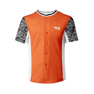 Camiseta de béisbol de alta calidad para venta en línea, de secado rápido, transpirable y cómoda. - Product Image 1