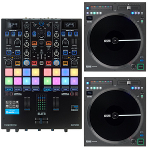 ชุดควบคุมดีเจ Reloop ELITE Twelve Bundle-Serato พร้อมแผ่นไวนิลดิจิทัลและส่วนประกอบพลาสติก - Product Image 1