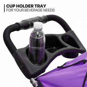 Cochecito para mascotas todo terreno de tres ruedas con absorción de impacto y marco de acero inoxidable plegable, con ruedas grandes, tamaño de cochecito de Mascota, tamaño de 3 ruedas - Product Image 5