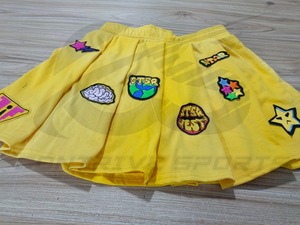 Women's 100% Cotton Casual Breathable <b>Skirts</b> & Custom Embroidery Patch Printed Logo OEM Factory Wholesale - Product Image 6