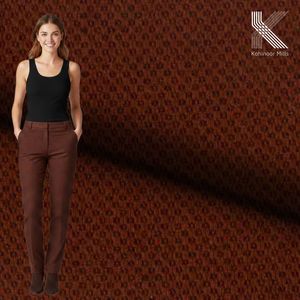 Tela de Terciopelo Elástica de 260 GSM, Mezcla de Algodón, Poliéster y Spandex, Acabado Suave y Transpirable, Ideal para Pantalones Chinos y Prendas de Vestir - Product Image 2