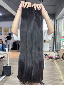 Extensiones de cabello humano vietnamita natural recto doble dibujado 100%, cutícula alineada, tejido de pelo al mejor precio para mujeres negras - Product Image 4