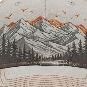 Protective Hunting Headwear Adjustable Closure 100% Cotton Breathable Fabric Custom Image Design Outdoor Hats for Four Seasons - Product Image 6