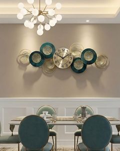 Metal Wall <b>Clock</b> Stylish Antique Wall <b>Clock</b> for Bedroom Living Room Home Decor <b>Large</b> Decorative Wall <b>Clock</b> Design 1 - Product Image 4