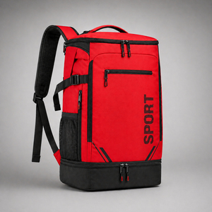 2026 Unique Custom Gym Duffel Bag Sports <b>Backpack</b> Waterproof Fitness Travel Bag Multi Pocket Large Capacity Training Bag - Product Image 1