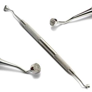 Compactador de Huesos Dental FIDA, Herramienta Manual de Acero Inoxidable de Doble Extremo, Reutilizable, Instrumentos Quirúrgicos con Certificación CE - Product Image 6