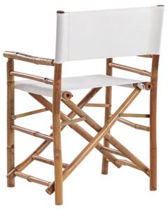 Wholesale Bamboo Wedding Chair Foldable Outdoor Indoor Patio Seating with Sling Fabric Stable <b>Frame</b> Comfortable Design - Product Image 4