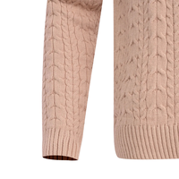 Pull col roulé en maille torsadée pour homme, manches longues, doux, chaud, hiver, décontracté, coupe classique, respirant, pour usage quotidien