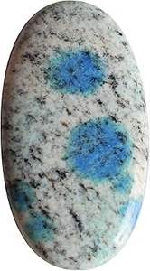 Colgante Ovalado de Jaspe K2 Natural 46x25x5mm en Forma de Gota para Fabricación de Joyas, Cuentas de Gemas para DIY, Collar y Pulsera - Product Image 3