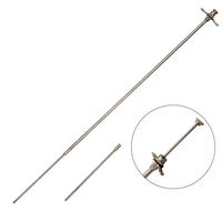 Pistolet d'insémination artificielle réutilisable en acier inoxydable, best-seller, instruments vétérinaires pour l'injection de sperme chez le bétail