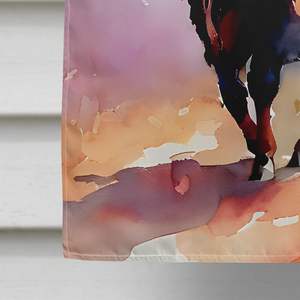 Buffalo gran porche manga poste decorativo patio Banner ilustraciones pared colgante Multicolor poliéster casa bandera - Product Image 4