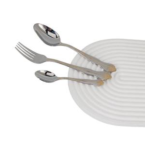 ชุดช้อนส้อมสแตนเลสสำหรับบุฟเฟ่ต์โรงแรม |   ชุดช้อนส้อมแบบคลาสสิก ทนทาน ใช้ซ้ำได้ ปรับแต่งได้ เหมาะสำหรับสถานที่ที่มีการใช้งานหนัก - Product Image 4