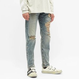 Jeans de Mezclilla para Hombre y Mujer, 100% Algodón, Secado Rápido, Corte Regular Vintage, Lavado Casual, Rectos, para Invierno y Verano, Varios Modelos - Product Image 2