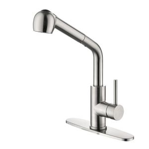 Rubinetto da Cucina Monocomando con Doccetta Estraibile in Acciaio Inossidabile - Product Image 3