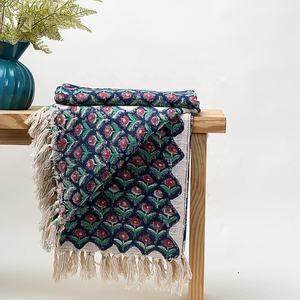 Vente en gros de jetés en coton doux tendance de qualité supérieure tissés à la main toutes saisons au prix du marché de gros - Product Image 6