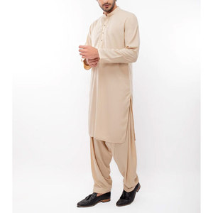 <b>Men</b> Traditional Salwar Kameez Two Piece Set Cotton <b>Kurta</b> Pajama Ethnic Casual Fashion Wholesale Apparel. - Product Image 1