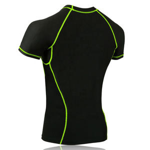 Prix raisonnable, couleur unie, rashguard pour homme, nouvelle arrivée 2026, design personnalisé, extensible, respirant, anti-UV, antibactérien, 100% - Product Image 3