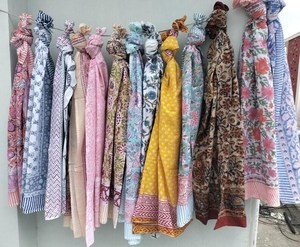 Wholesale Women's Cotton Long <b>Scarf</b> Boho Animal Print Beachwear Summer Wrap Mandala Design Quick Dry Breathable MOQ 2pcs 1 Piece - Product Image 4