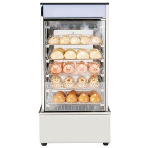 Scaldavivande Commerciale a 5 Ripiani con Struttura in Acciaio Inox, 1200W, Luce LED, Controllo Manuale della Temperatura 86 - Product Image 1