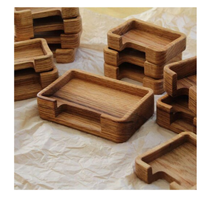 Classic Wooden Wholesale Price Sticky Notes Holder Multipurpose Tabletop Self Sticky <b>Memo</b> <b>Pads</b> Holder At Competitive Price - Product Image 4