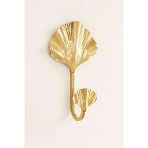 High Quality Luxurious <b>Decorative</b> Brass Self-adhesive Modern Wall Mounted <b>Hooks</b> Set 2 Plain Polished <b>Coat</b> Hat Belts Keys Hanging - Product Image 3