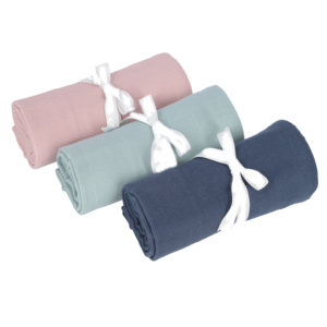 Unisex Solid Color <b>Swaddles</b> for Newborns Toddlers Multi-Pack 100% Organic Cotton Muslin <b>Swaddle</b> <b>Blankets</b> - Product Image 5