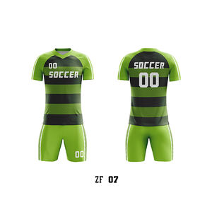 Maillot de football 2026 personnalisé imprimé par transfert thermique, short respirant à séchage rapide, uniforme d'équipe, tenue d'entraînement de football pour jeunes - Product Image 3