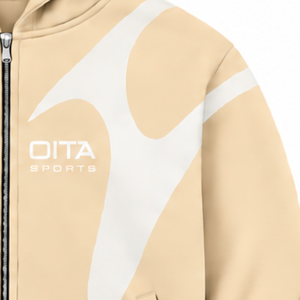 Sudadera con capucha y cremallera completa para hombre, estilo streetwear, con paneles de contraste personalizados, manga larga, informal, de forro polar, con bolsillos laterales. - Product Image 5