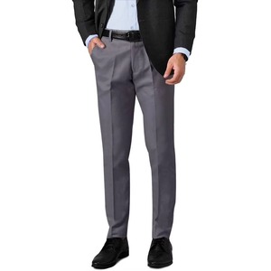 Pantalon de costume décontracté pour homme, style italien, respirant, grande taille, taille élastique, coupe courte, printemps-automne - Product Image 5