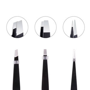 Eyebrow Shaping Hair Removal <b>Precision</b> Beauty Grooming <b>Tools</b> Professional Eyebrow Tweezer Kit Stainless Steel Tweezers - Product Image 4