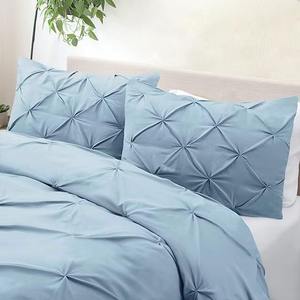 2026 Latest Design Hotel <b>Duvet</b> <b>Cover</b> Solid Colors Cotton 300tc Thread Count <b>Waterproof</b> Eco-Friendly Custom Logo Quality - Product Image 4