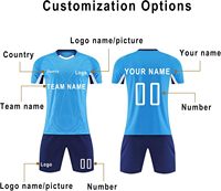 Ensemble d'uniformes de football personnalisés pour adultes 2026 – Maillot de football respirant à séchage rapide avec impression par transfert thermique, tenue d'équipe à manches courtes