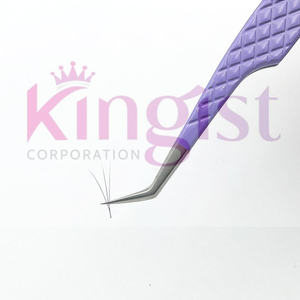 Pinzas Profesionales para Extensión de Pestañas Caesar Looks, con Logotipo Personalizado, de Acero Inoxidable, Marca Privada, Pinzas Rectas y Oblicuas - Product Image 3