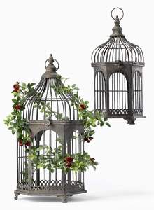 Jaula de Metal para Pájaros, Ideal para Viajes, con Diseño Plegable Compacto y Asa de Transporte para un Fácil Transporte - Product Image 6