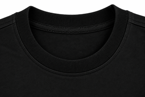 Camiseta gráfica Faith Over Fear para hombre, 100% algodón, camiseta informal con estampado de bandera cruzada negra - Product Image 4
