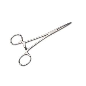 Pinces Gemini en acier inoxydable de qualité supérieure, courbées, 10 mm, hémostatiques manuelles, instrument chirurgical de classe I Zenvora, hôpitaux, cliniques - Product Image 6