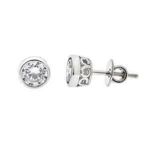 Boucles d'oreilles de luxe en diamant à haute teneur en carbone pour femmes, bijoux élégants plaqués argent sterling 925, pour mariage, fête, cadeau d'anniversaire - Product Image 2